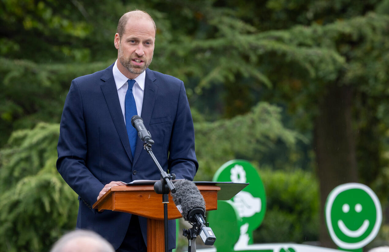 HRH The Prince of Wales launches the Memorial. Photo by Andy Aitchison